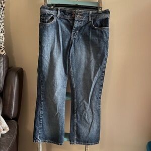American Eagle Classic Blue Denim capris